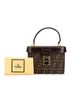 Fendi 100% Canvas Brown Zucca Canvas Vanity Bag One size - photo 8
