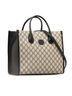 Gucci 100% Coated Canvas Brown Small GG Supreme Interlocking G Tote One size - photo 4