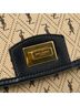 Saint Laurent 100% Canvas Brown Medium Canvas Monogram All Over Crossbody One size - photo 9