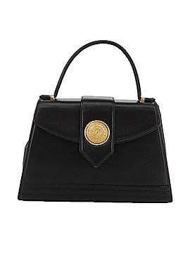Yves Saint Laurent Black Leather Handbag (view 1)