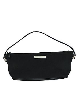 Gucci Baguette Black Canvas Clutch Bag (view 1)