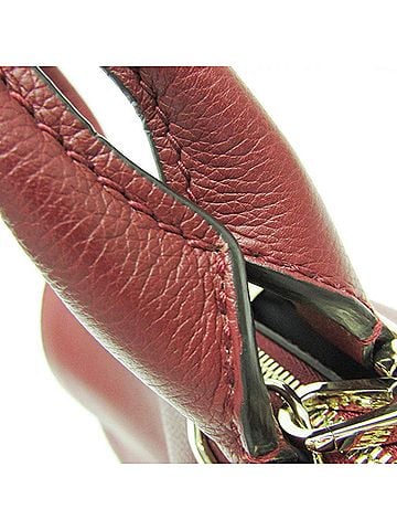 Cartier Must Line Burgundy Leather Handbag (view 2)