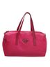 Prada 100% Synthetic Solid Pink Tessuto Pink Synthetic Handbag One size - photo 1
