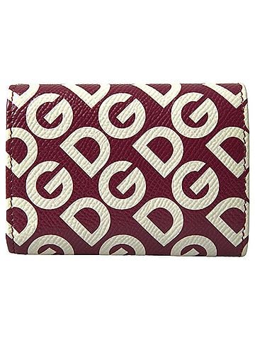 Dolce & Gabbana Basic Multicolor DG Logo Mania French Flap Leather Women's Wallet (view 2)