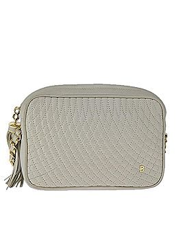 Bally Grey Leather Shoulder Bag (view 1)
