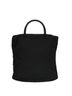 Prada 100% Synthetic Solid Black Black Synthetic Handbag One size - photo 1