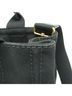 Prada 100% Canvas Solid Black Canapa Black Canvas Shoulder Bag One size - photo 2