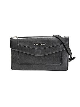 Bvlgari Black Leather Shoulder Bag (view 1)