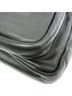 Prada 100% Leather Solid Black Black Leather Shopper Bag One size - photo 2