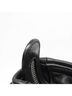 Prada 100% Leather Solid Black Black Leather Shopper Bag One size - photo 6