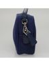 Prada 100% Canvas Solid Blue Navy Canvas Clutch Bag One size - photo 2