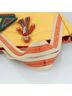 Prada 100% Canvas Solid Yellow Tessuto Yellow Canvas Handbag One size - photo 5