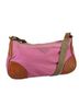 Prada 100% Synthetic Solid Pink Vitello Pink Synthetic Shoulder Bag One size - photo 1