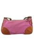 Prada 100% Synthetic Solid Pink Vitello Pink Synthetic Shoulder Bag One size - photo 3