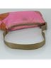 Prada 100% Synthetic Solid Pink Vitello Pink Synthetic Shoulder Bag One size - photo 5