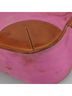 Prada 100% Synthetic Solid Pink Vitello Pink Synthetic Shoulder Bag One size - photo 8