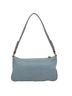 Prada 100% Canvas Solid Blue Sports Blue Canvas Shoulder Bag One size - photo 3