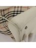 Burberry 100% Canvas Solid Tan Nova Check Beige Canvas Tote Bag One size - photo 8