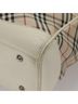 Burberry 100% Canvas Solid Tan Nova Check Beige Canvas Tote Bag One size - photo 9
