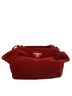 Prada 100% Suede Solid Red Red Suede Shoulder Bag One size - photo 1