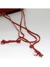 Prada 100% Suede Solid Red Red Suede Shoulder Bag One size - photo 5