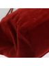 Prada 100% Suede Solid Red Red Suede Shoulder Bag One size - photo 8