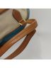 Prada 100% Canvas Solid Multi Color Multicolour Canvas Shoulder Bag One size - photo 5