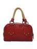 Prada 100% Leather Solid Red Red Leather Handbag One size - photo 3