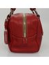 Prada 100% Leather Solid Red Red Leather Handbag One size - photo 4