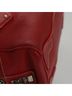 Prada 100% Leather Solid Red Red Leather Handbag One size - photo 6