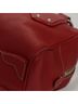 Prada 100% Leather Solid Red Red Leather Handbag One size - photo 7