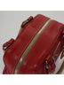 Prada 100% Leather Solid Red Red Leather Handbag One size - photo 10