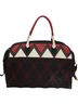 Prada 100% Synthetic Solid Black Black Synthetic Handbag One size - photo 3