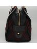 Prada 100% Synthetic Solid Black Black Synthetic Handbag One size - photo 4