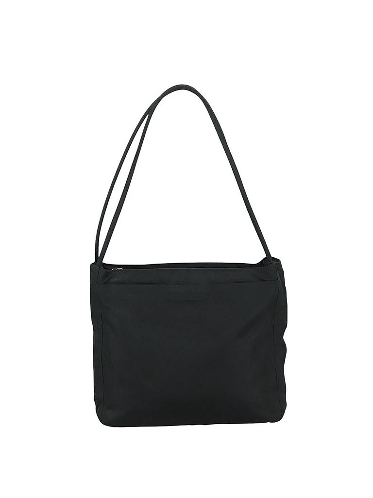 Prada 100% Synthetic Solid Black Re-Nylon Black Synthetic Shoulder Bag One size - photo 1