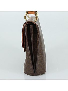 Céline Macadam Brown Canvas Handbag (view 2)