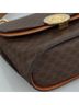 Céline 100% Canvas Solid Brown Macadam Brown Canvas Handbag One size - photo 7