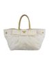 Prada 100% Synthetic Solid White White Synthetic Handbag One size - photo 1