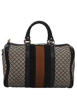 Gucci Brown Canvas Travel Bag (view 1)