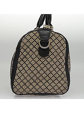 Gucci Brown Canvas Travel Bag (view 2)