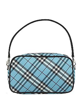 Burberry Blue Label Blue Canvas Clutch Bag (view 1)