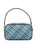 Burberry 100% Canvas Solid Blue Blue Label Blue Canvas Clutch Bag One size - photo 3