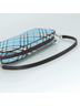 Burberry 100% Canvas Solid Blue Blue Label Blue Canvas Clutch Bag One size - photo 5