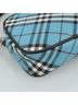 Burberry 100% Canvas Solid Blue Blue Label Blue Canvas Clutch Bag One size - photo 7
