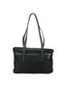 Prada 100% Synthetic Solid Black Tessuto Black Synthetic Tote Bag One size - photo 3