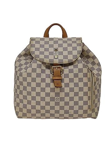 Louis Vuitton Sperone Backpack Beige Canvas Backpack Bag (view 1)