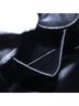 Prada 100% Leather Solid Black Black Leather Handbag One size - photo 10