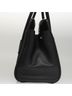 Prada 100% Leather Solid Black Canapa Black Leather Handbag One size - photo 2