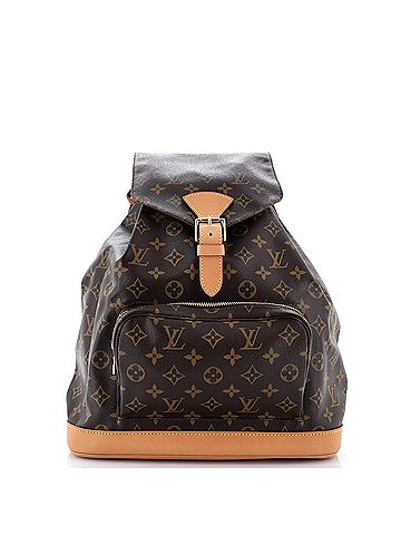 Louis Vuitton Vintage Montsouris Backpack Monogram Canvas GM (view 1)