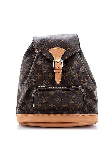 Louis Vuitton Vintage Montsouris Backpack Monogram Canvas MM (view 1)